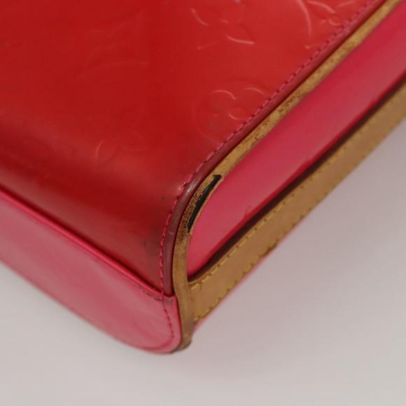 LOUIS VUITTON Monogram Vernis Sullivan Vertical Bag Pink M91259 LV Auth 116784 - Picture 16 of 16
